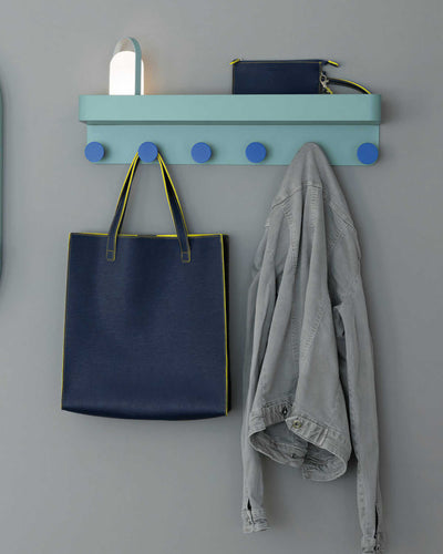 Remember Wall Coat Rack, Mint