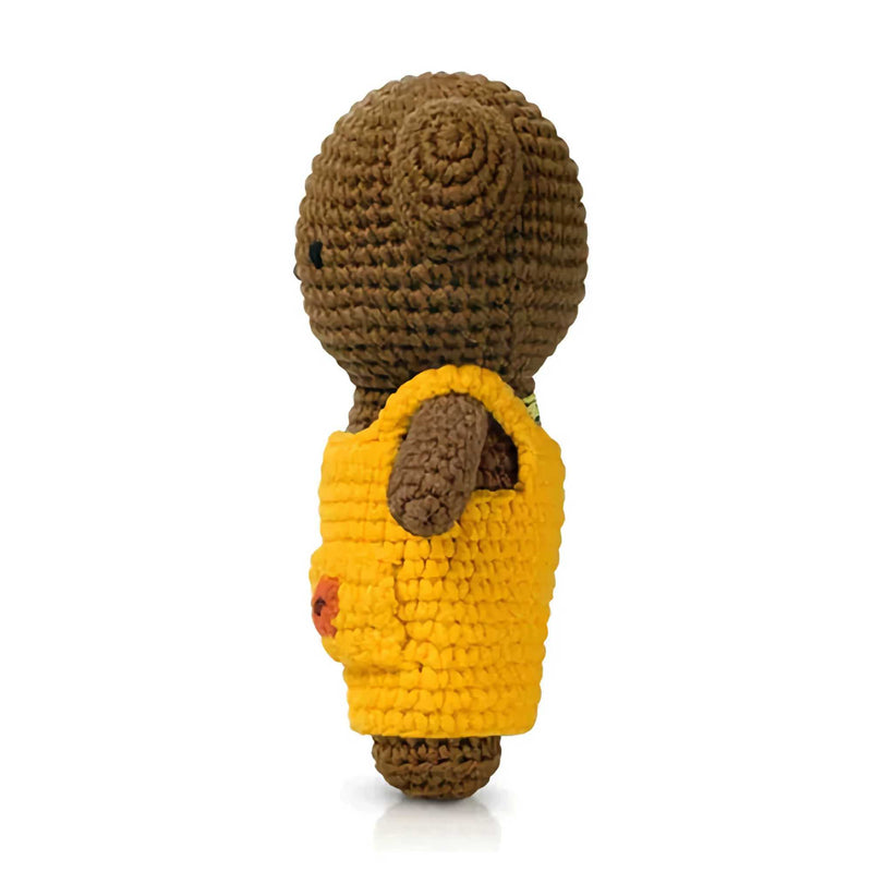 Just Dutch Boris crochet, Van Gogh Museum Sunflower Overall