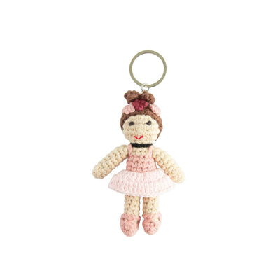 Global Affairs Degas Dancer crochet keyring