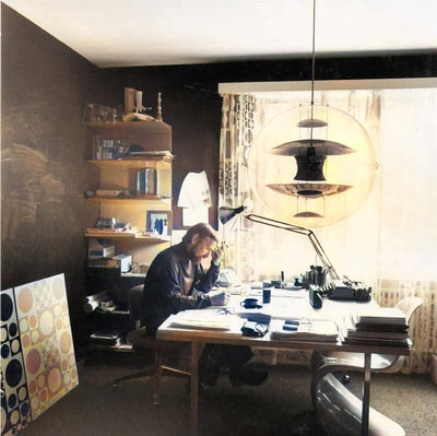 Verpan Wire ø18 Portable rechargeable lamp, yellow