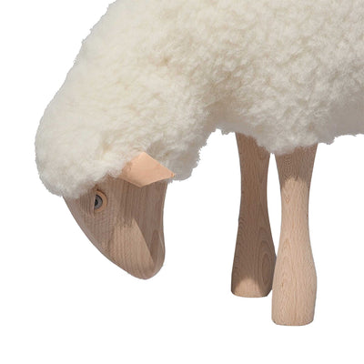 Meier Lamb Wool Plush Grazing Medium, White