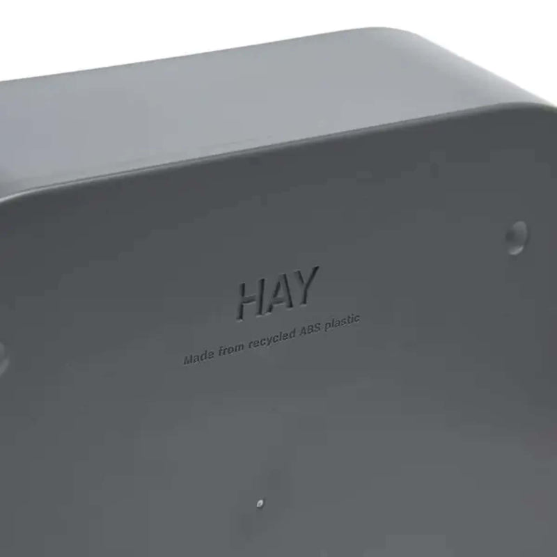 HAY Tool Box (Recycled), charcoal