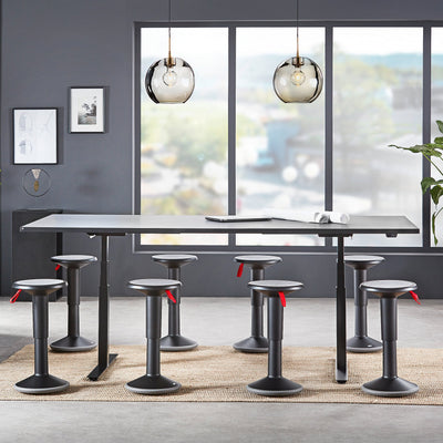 UPis1 100U ergo-stool, Black