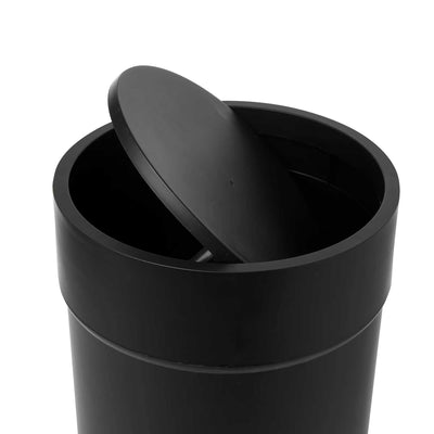 Umbra Touch Waste Can With Lid, Black