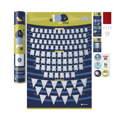 1DEA #100BucketList Poster, LIFE edition