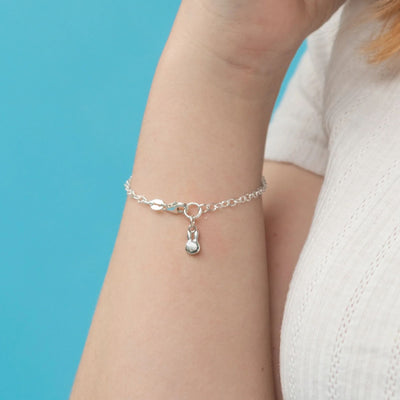 Licensed to Charm Miffy single charm bracelet