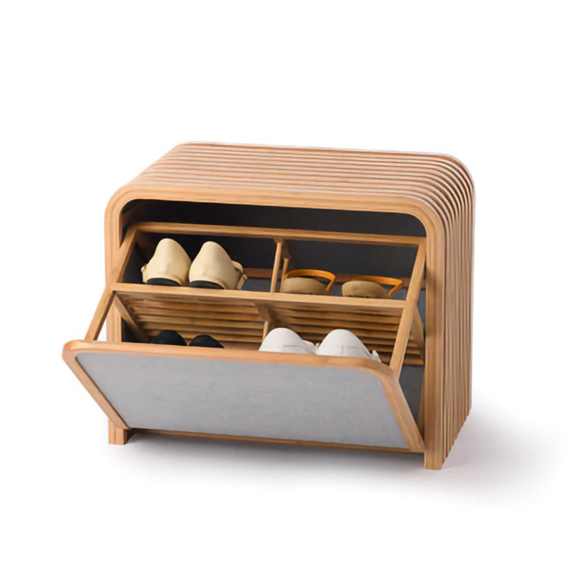 Gudee Tolin storage bench, natural