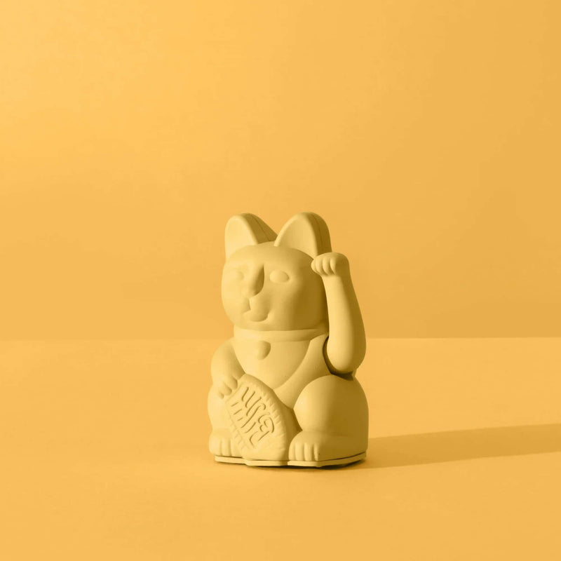 Donkey Lucky Cat Mini, yellow