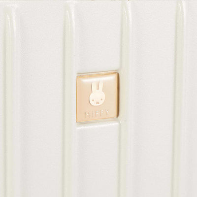 Miffy Face Carry-on Suitcase, Cream