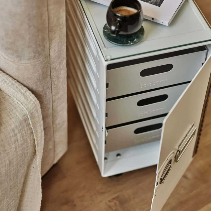 Bordbar Cover Plate in Glass for Box Trolley