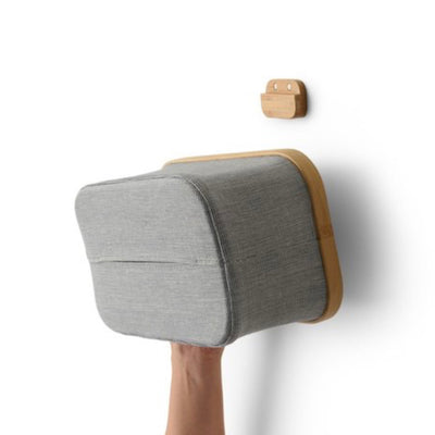Gudee Esobi Wall Mounted tissue box, natural
