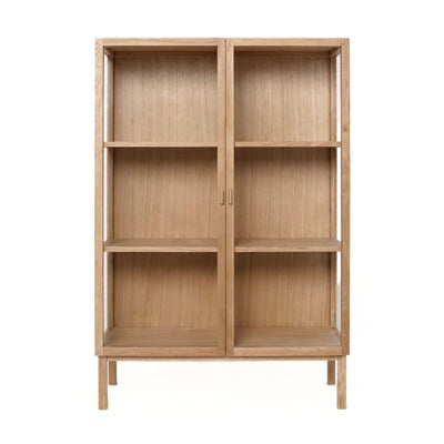 Hubsch Panorama Display Cabinet Small, natural