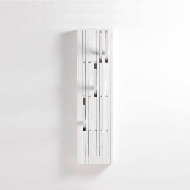 Peruse Piano Coat Rack Small, Lacquered White Beech