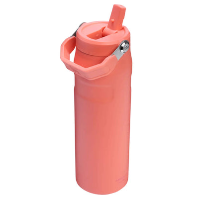 Stanley The IceFlow™ AeroLight flip straw lid bottle 24oz, pucker peach