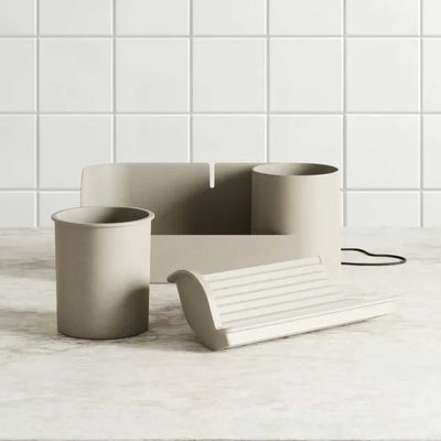 Umbra Stream tabletop water fountain, Sand