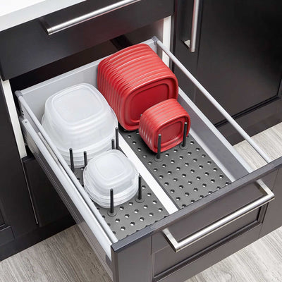 Umbra Peggy Drawer Organizer 32 Pegs, Charcoal