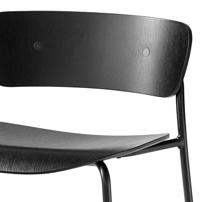 &Tradition Pavilion AV7 counter stool, black/black