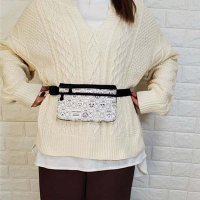 Miffy & Animals travel pouch, beige