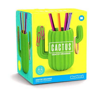 Mustard Cactus Desktop Organizer