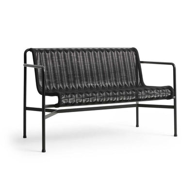 HAY Palissade Cord dining bench w armrest
