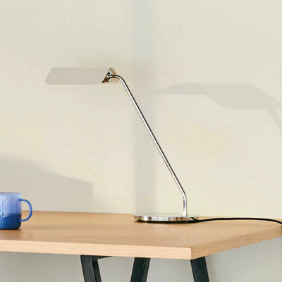 Hay Apex desk lamp, oyster white