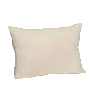 Hubsch Rhythmic Cushion Beige/Orange/Black