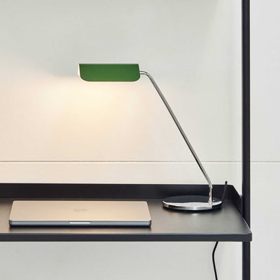 Hay Apex clip lamp, emerald green
