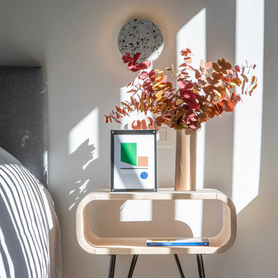 XLBoom Terrazzo Pin wall lamp small white