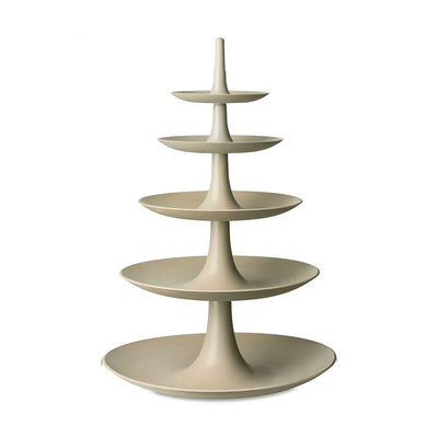 Koziol Babell serving dish 5-tier, sand
