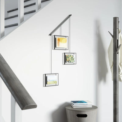 Umbra Exhibit picture frame (set of 3), black