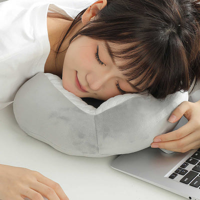 Miffy U-shape travel pillow, grey