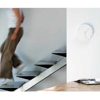 Lemnos Carved wall clock, arabic