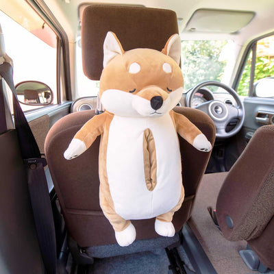Liv Heart Car Seat Tissue Case, Shiba Inu Kotaro