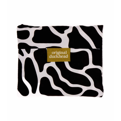 Black & White Ripples Reusable Bag