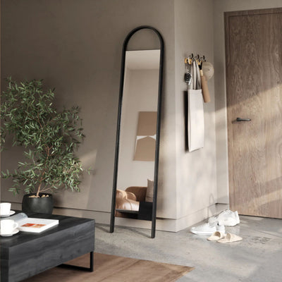Umbra Bellwood leaning mirror, black
