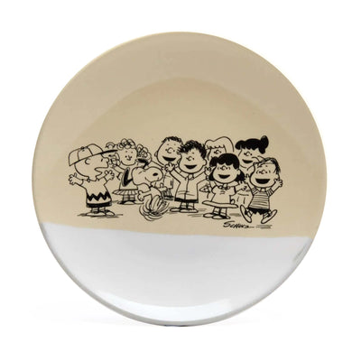 Magpie x Peanuts stoneware platter, gang