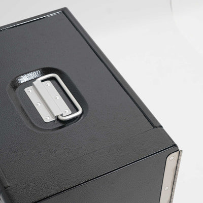 Bordbar Box Right trolley, black