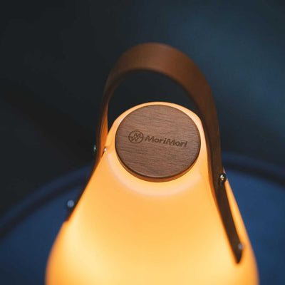MoriMori LED lantern speaker ROOMS (leather handle type)