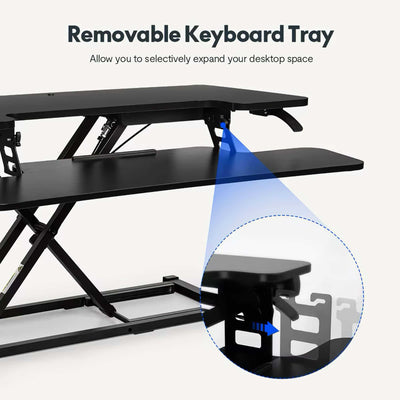 FlexiSpot AlcoveRiser standing desk converter