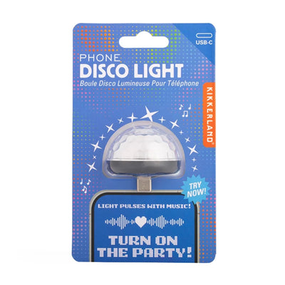 Kikkerland Type-C phone disco light