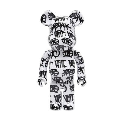 BE@RBRICK Lfyt x Krink (Black & White) 1000%