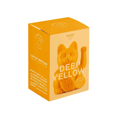 Donkey Lucky Cat, deep yellow