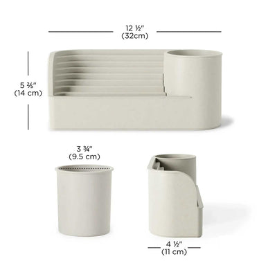 Umbra Stream tabletop water fountain, Sand