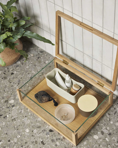 Hubsch Amare ceramic desk organiser small