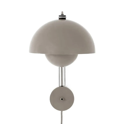 &Tradition Flowerpot VP8 wall lamp, grey beige