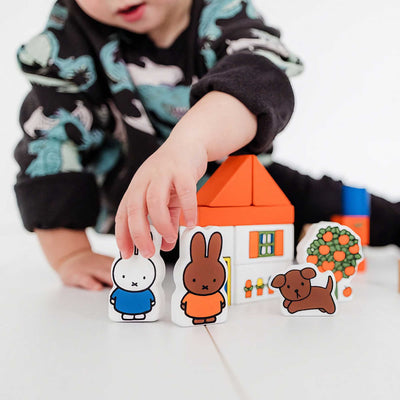 Bambolino Miffy Wooden Blocks educational toys