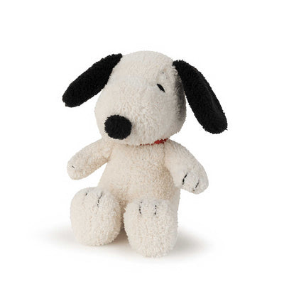 Peanut's Snoopy Sitting soft toy 17cm, Terry cream