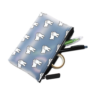 Dick Bruna NUU Clear Silicone Pouch, Blue