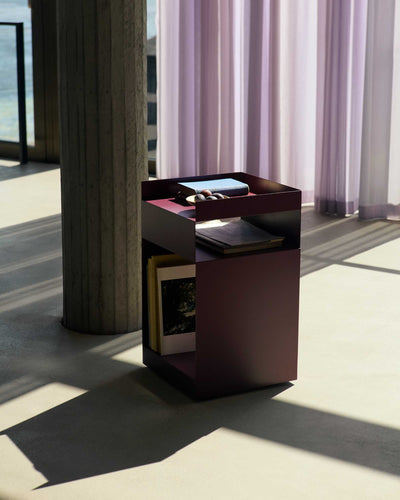 &Tradition Rotate SC73 Side Table, Dark Plum
