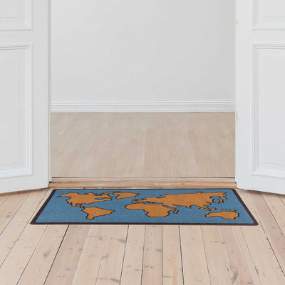 Balvi World Map doormat